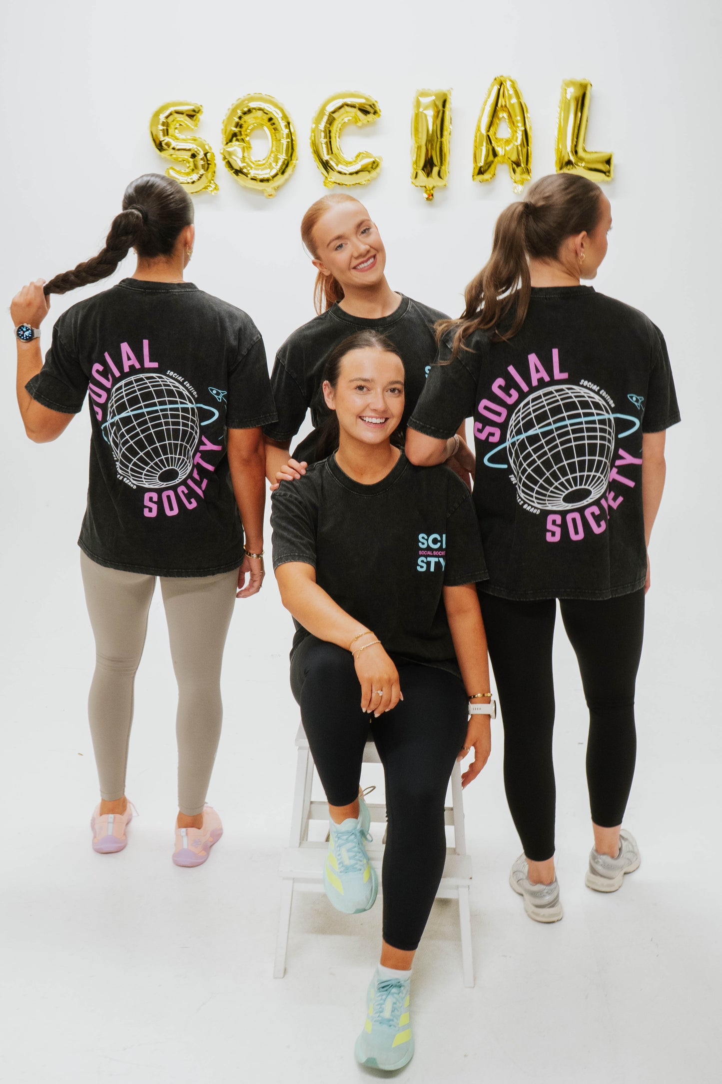 Stonewash T-shirt - black