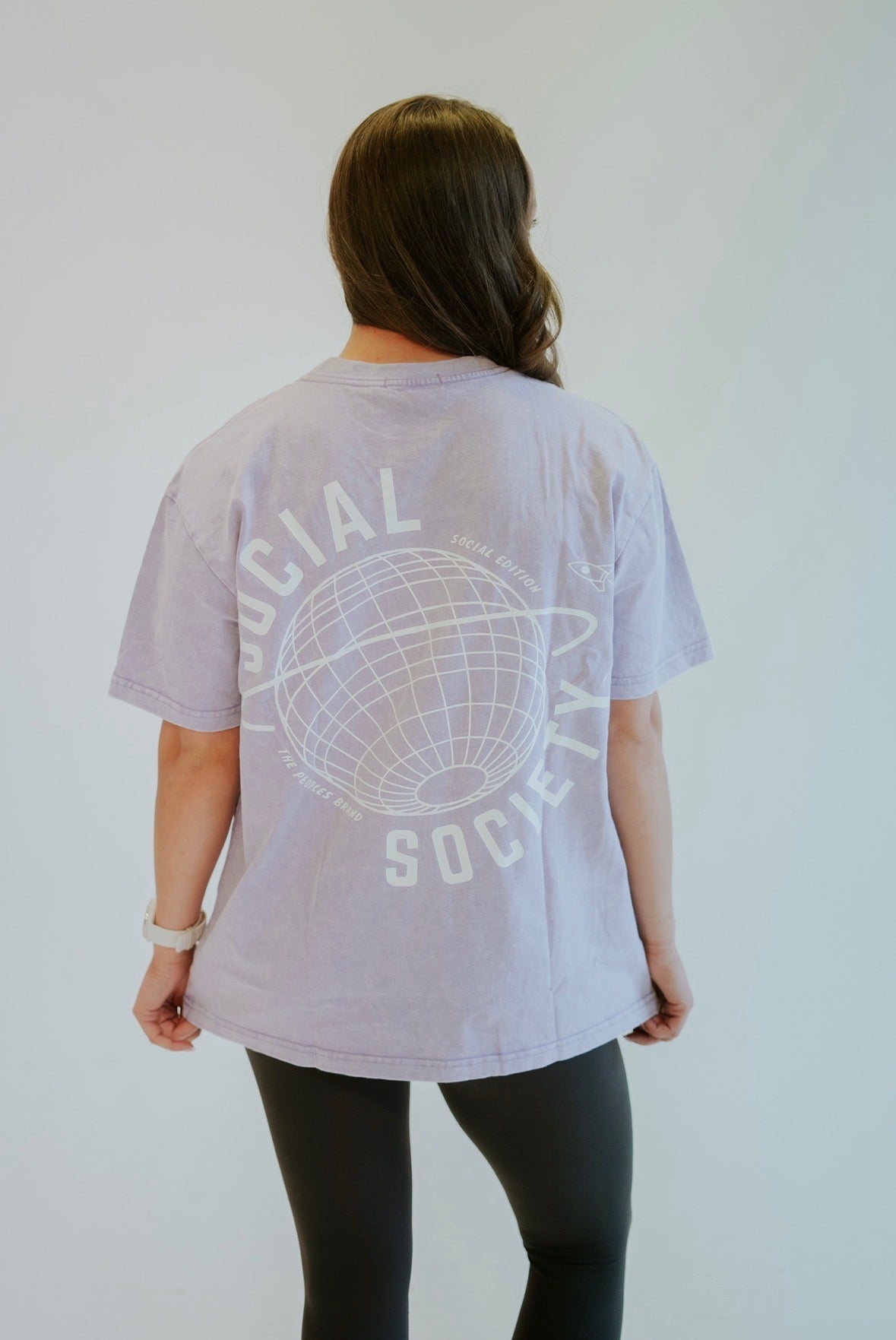Oversized T-shirt - Violet