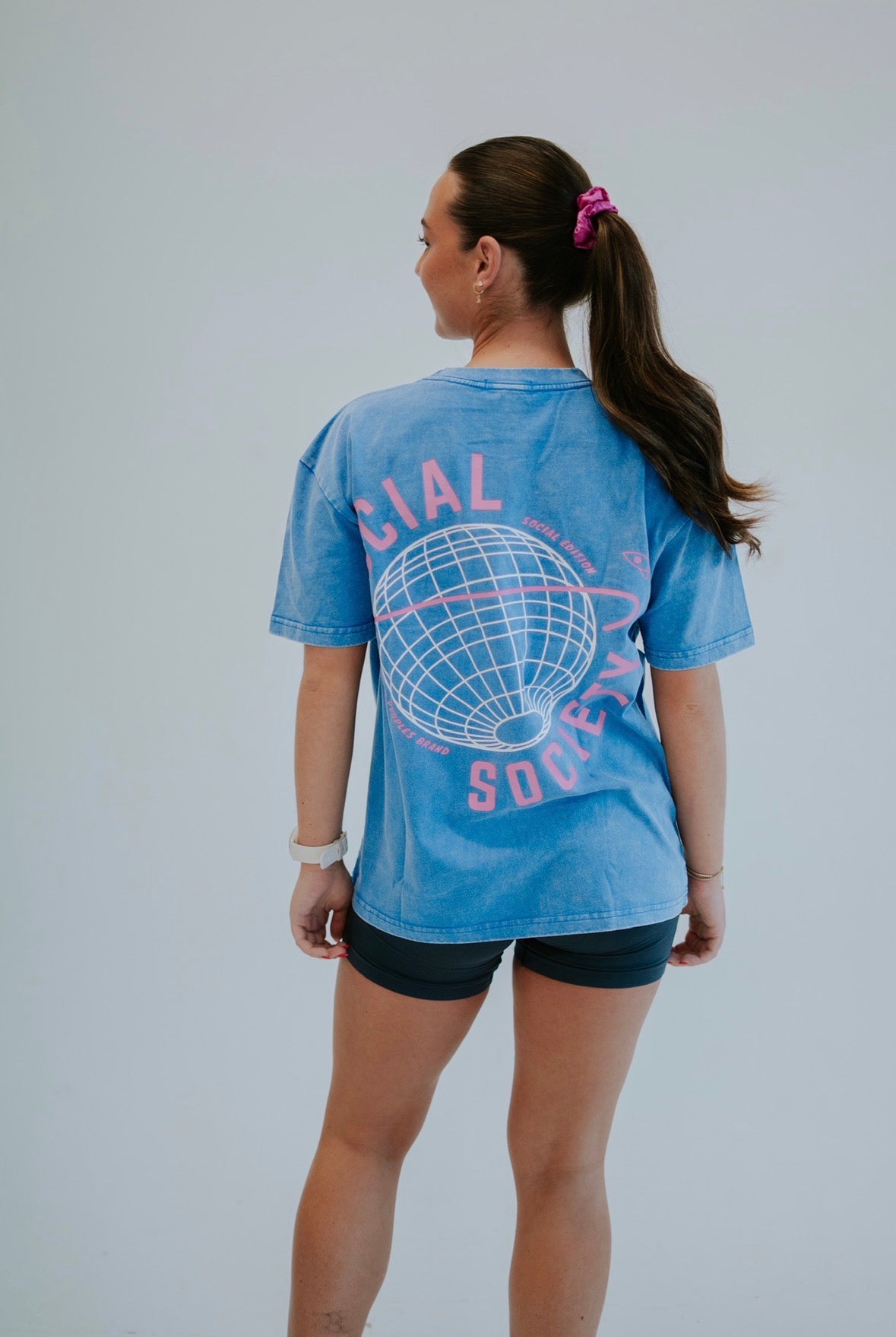 Oversized T-shirt - Royal blue