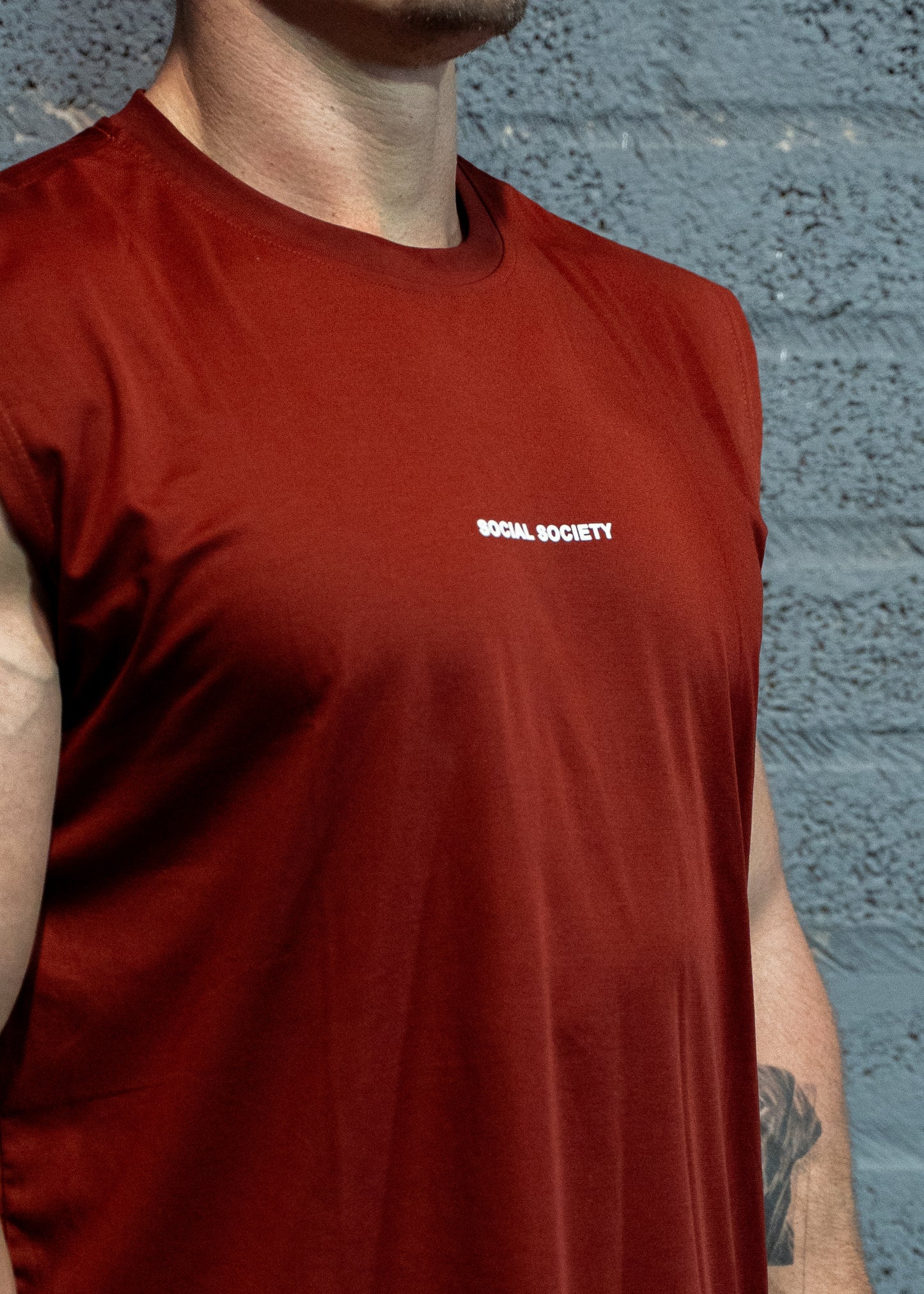Sweat Tank - Deep Red