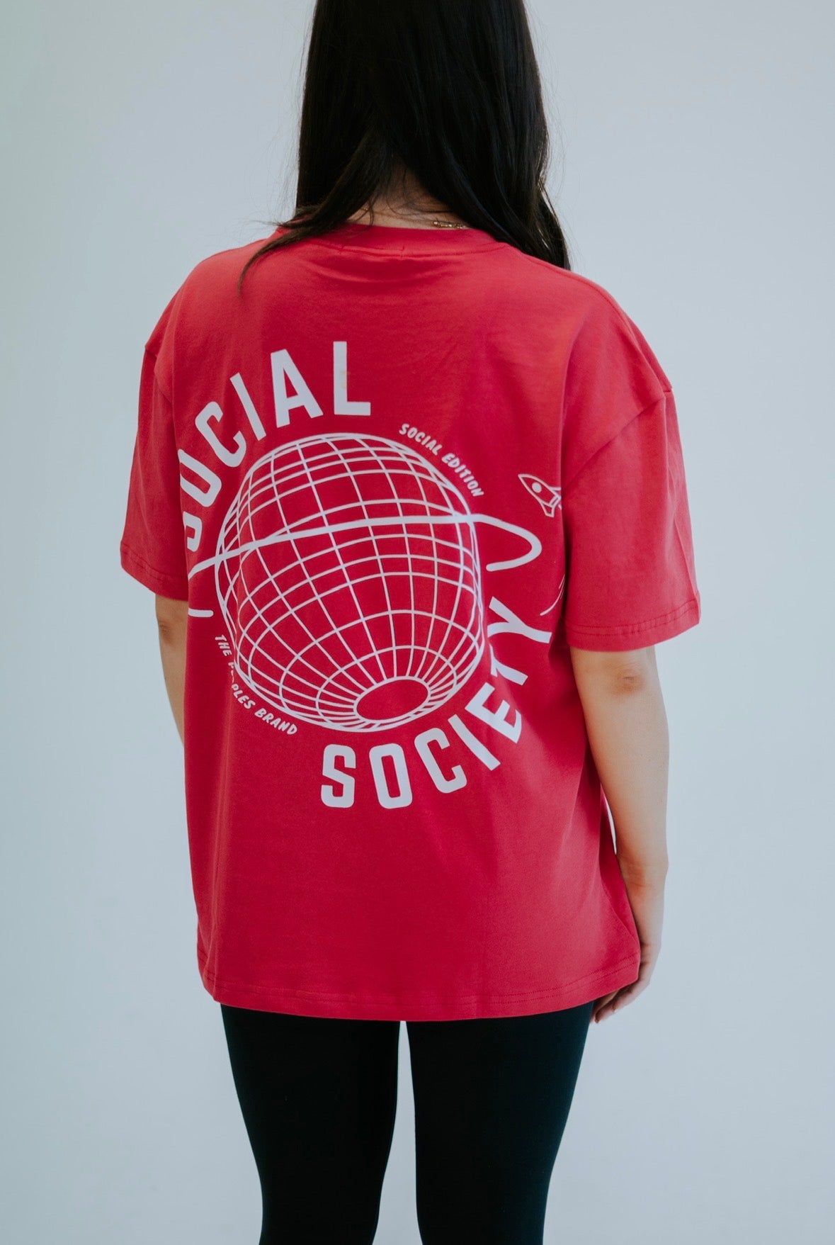 Oversized T-shirt - Red