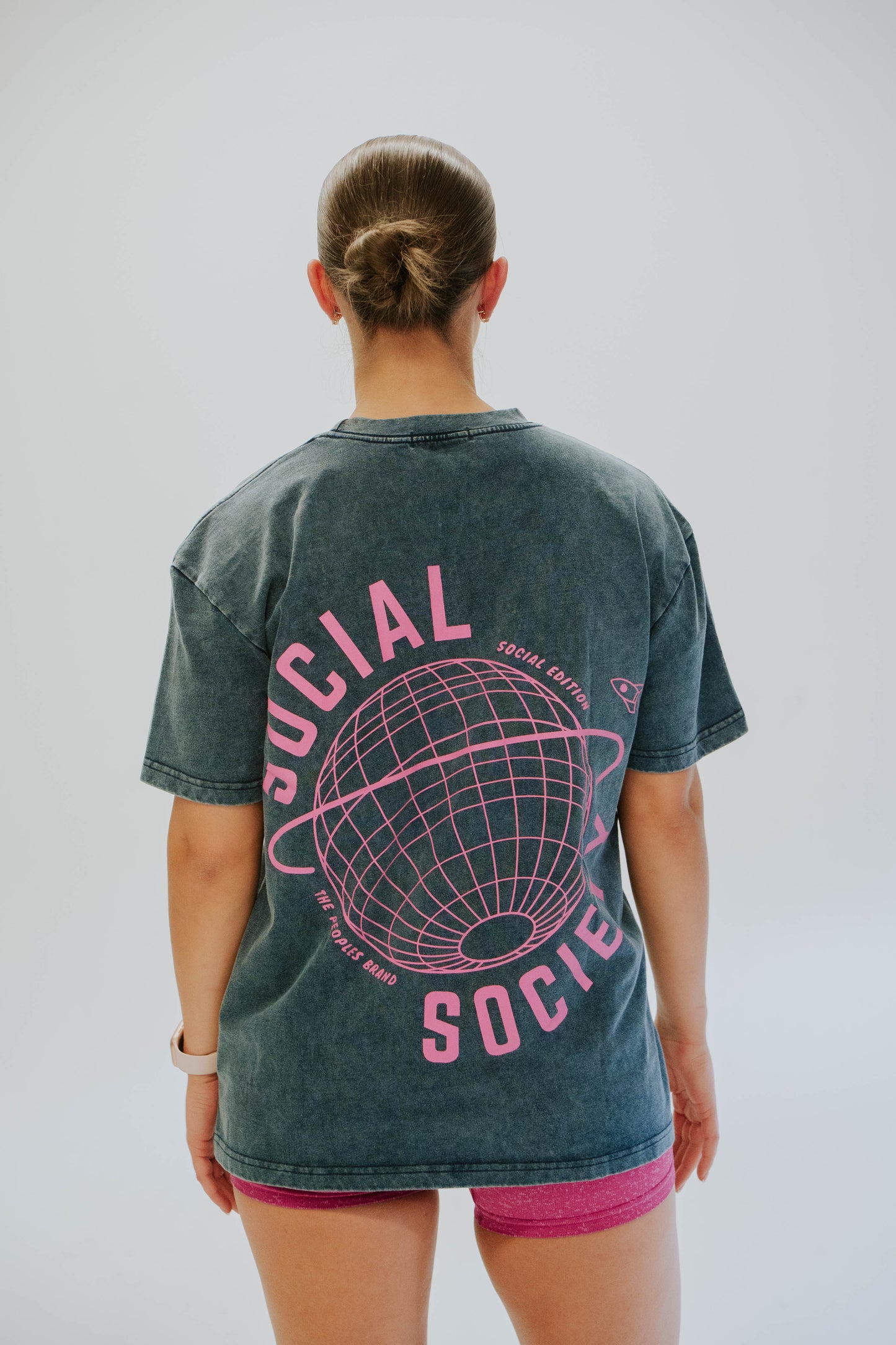 Stonewash T-shirt - Navy