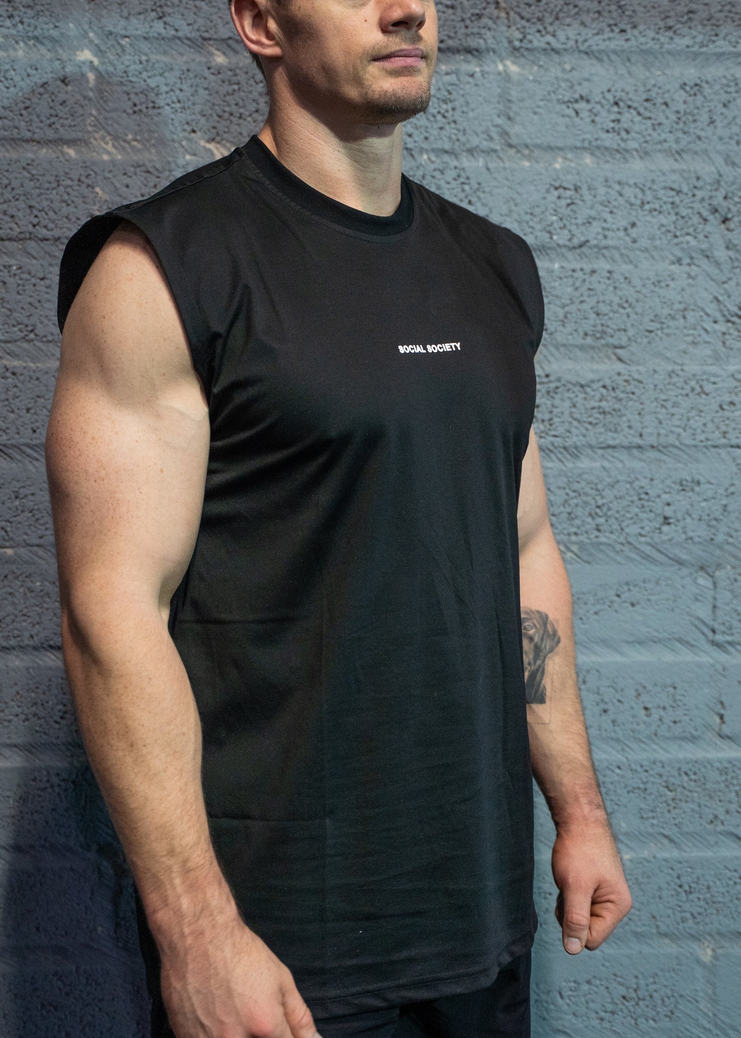 SWEAT TANK - Black
