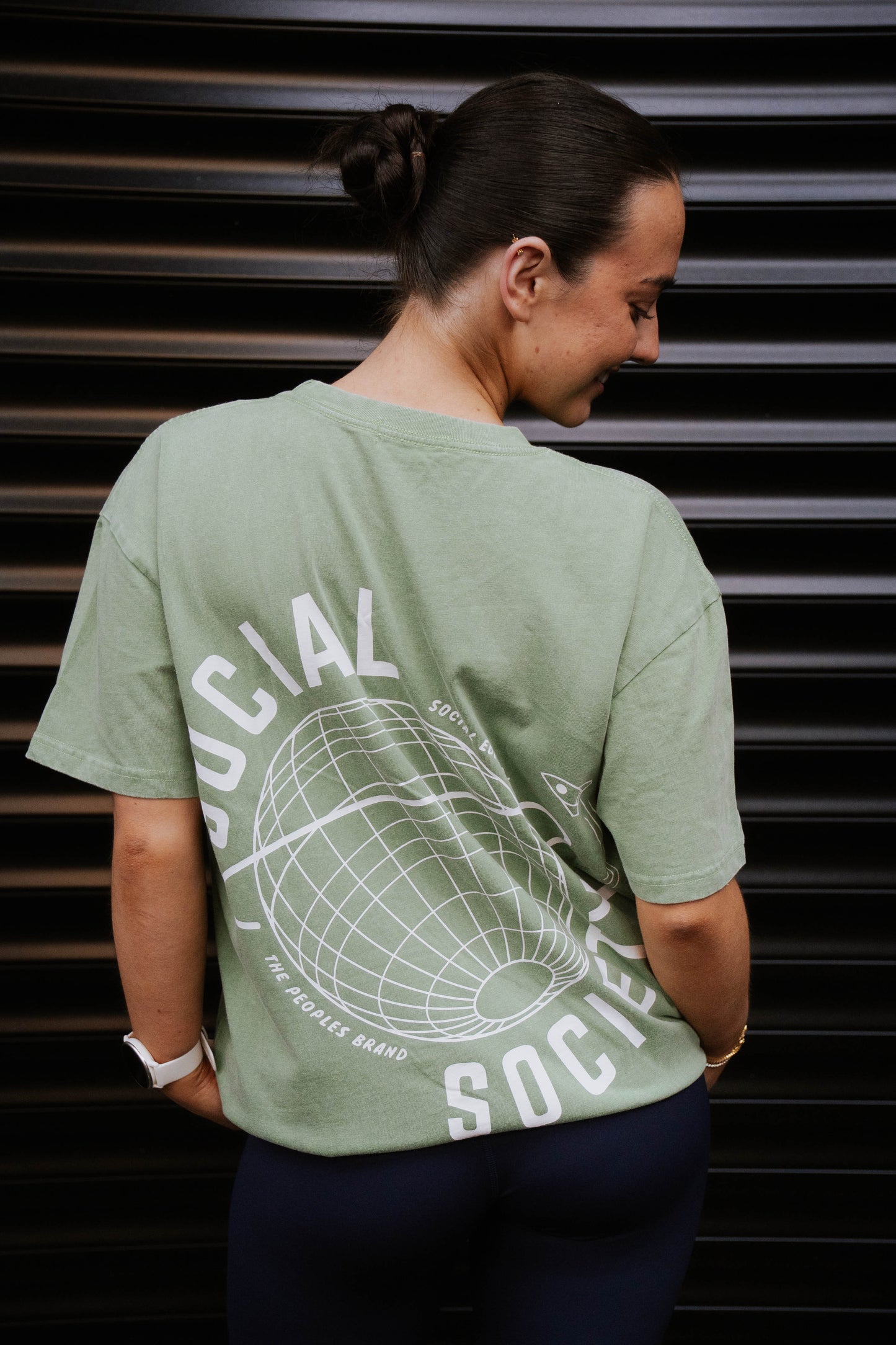 Stonewash T-shirt - Mint Green