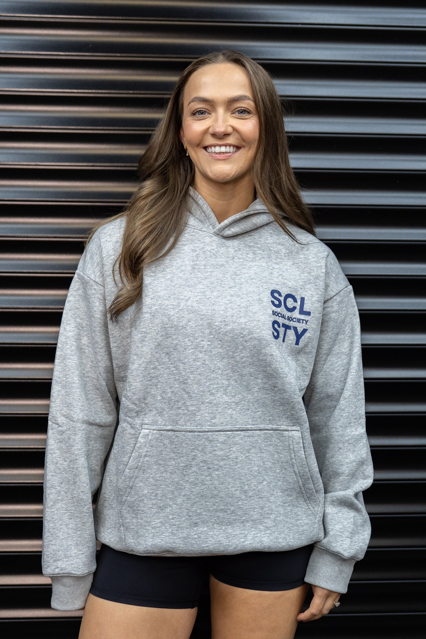 Hoodie - Marl Grey