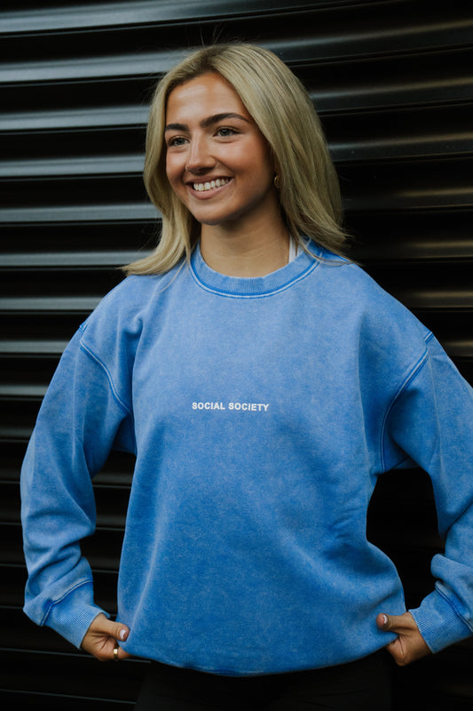Heavyweight jumper - Blue