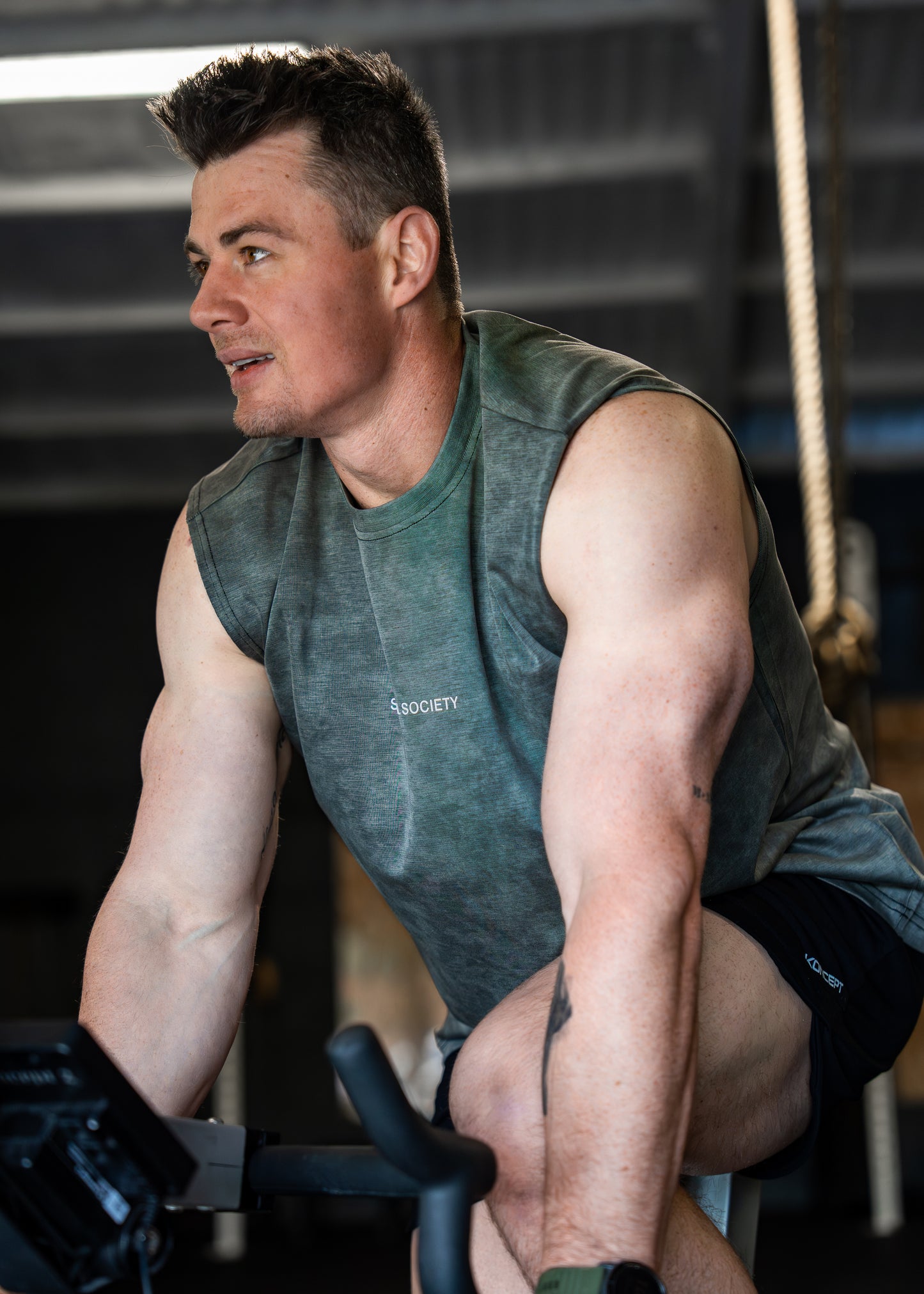 Stonewash tank top