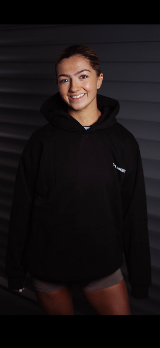 Signature hoodie - black