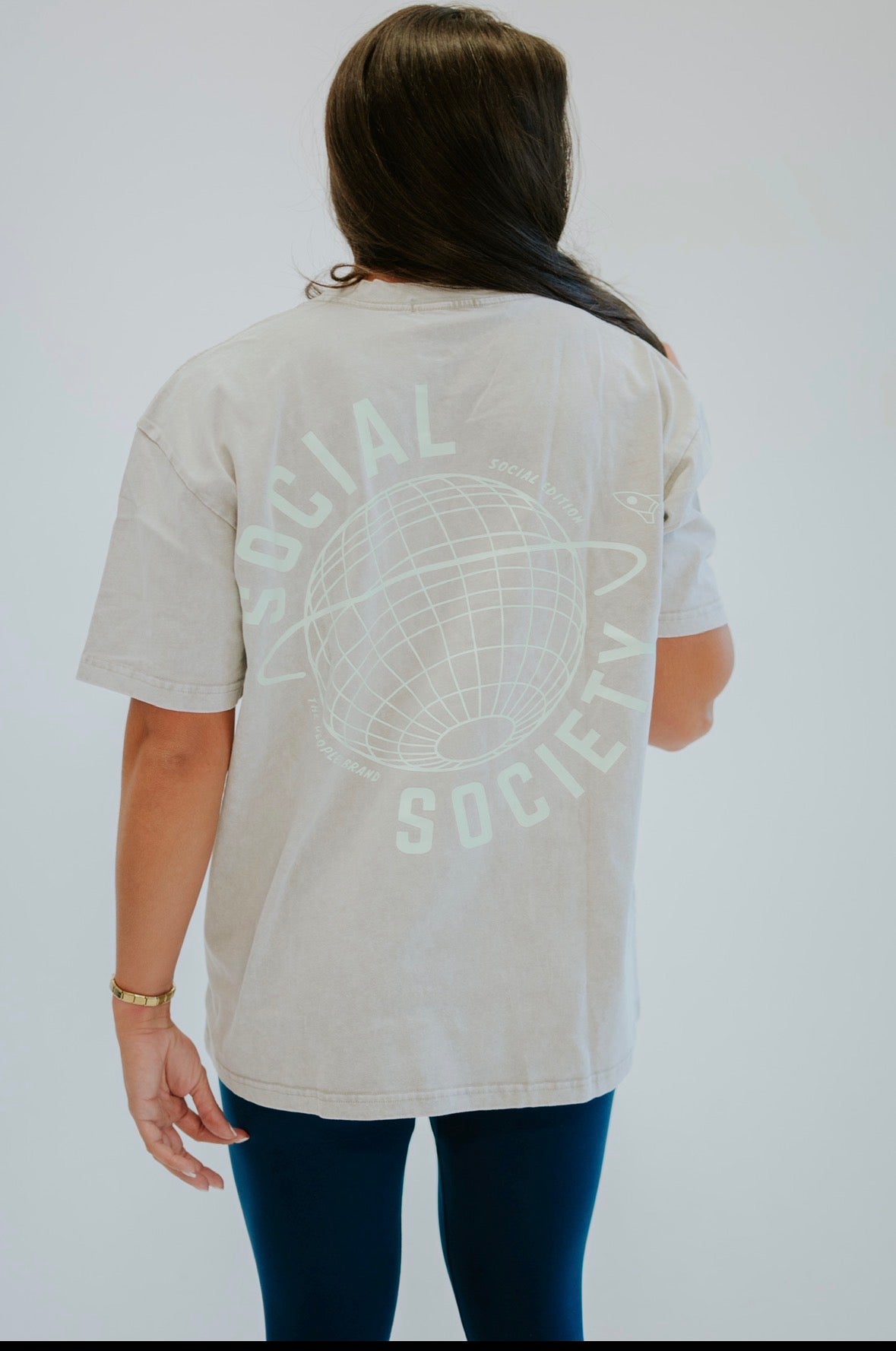 Oversized T-shirt - Grey