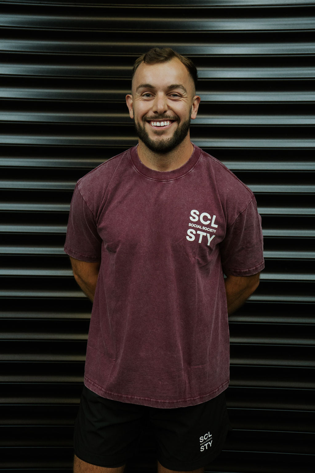 Oversized T-shirt - Maroon