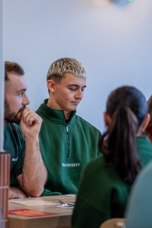 1/4 zip - Forest Green