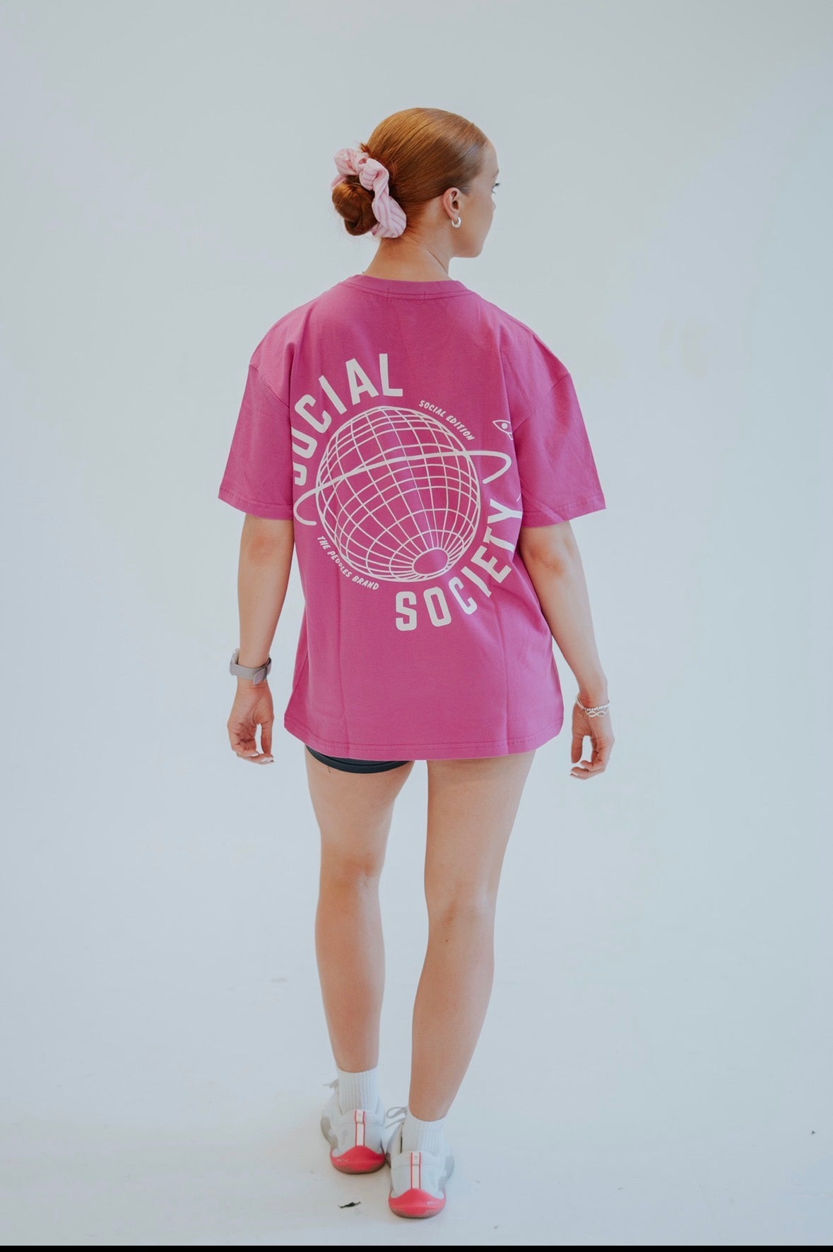 Oversized T-shirt - Pink