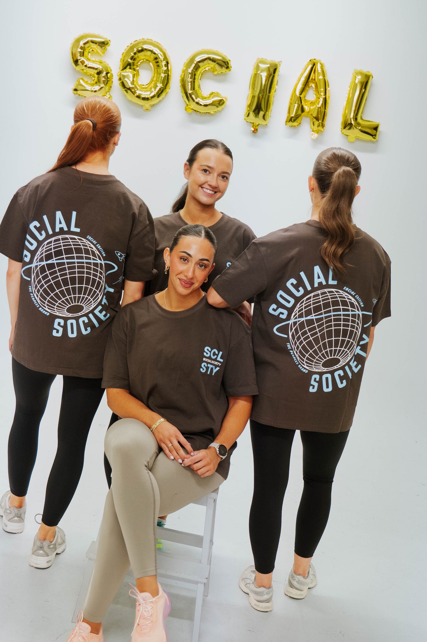 Stonewash T-shirt - brown