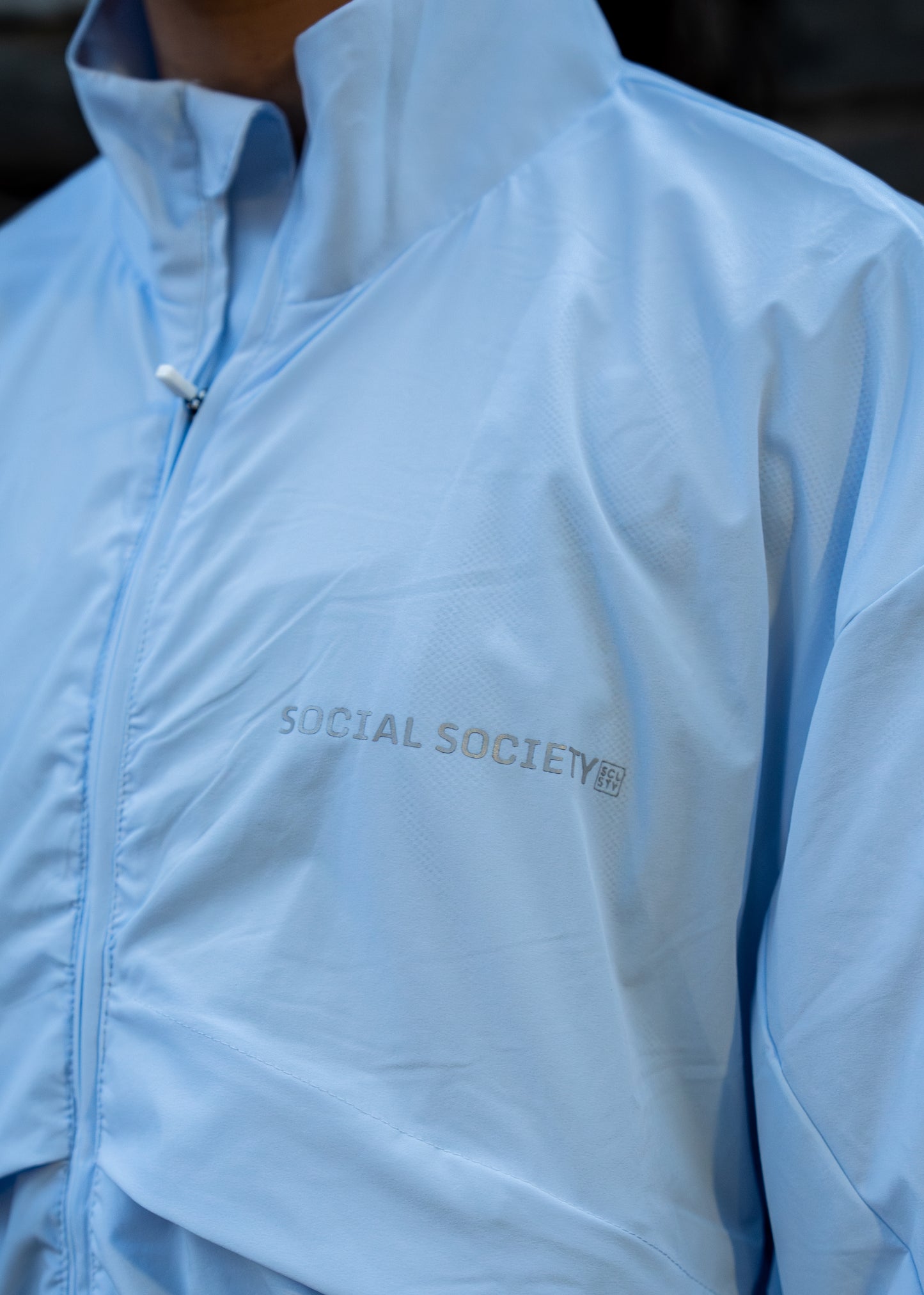 Windbreaker - Pale blue