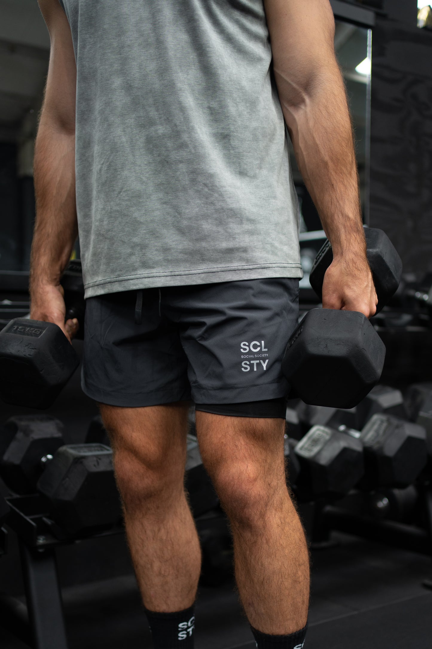 V3 Shorts - Charcoal