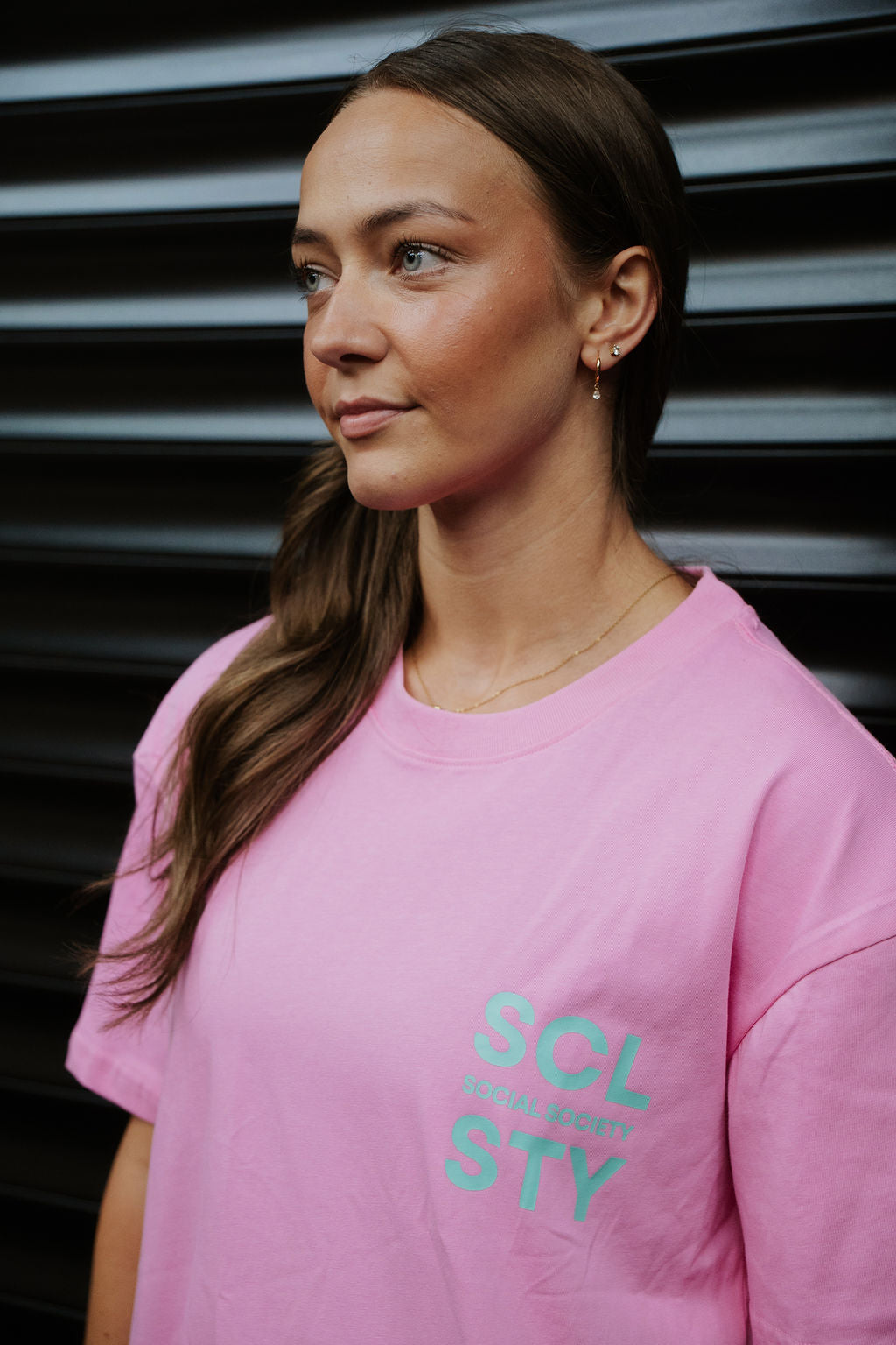 Oversized T-shirts - Pink