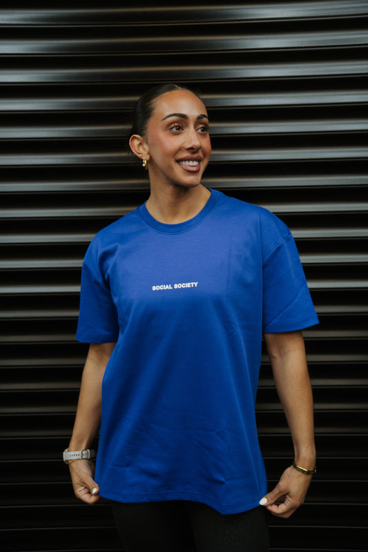 Padel Club T-shirt- Royal blue