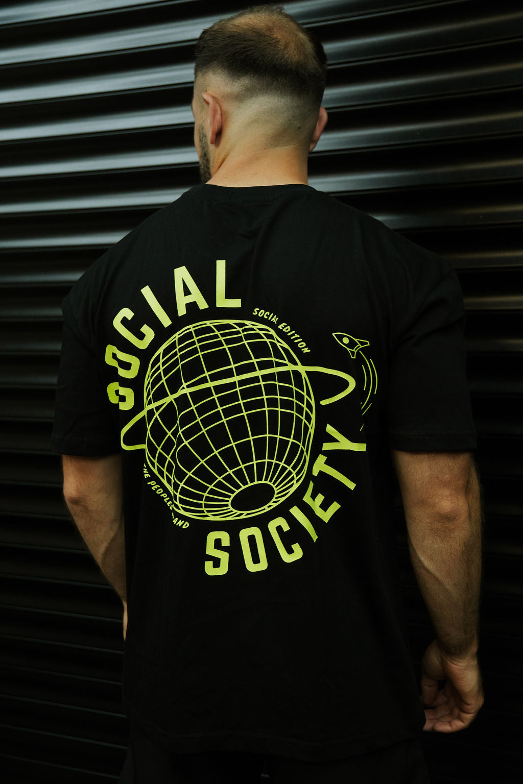 Oversized T-shirt - black