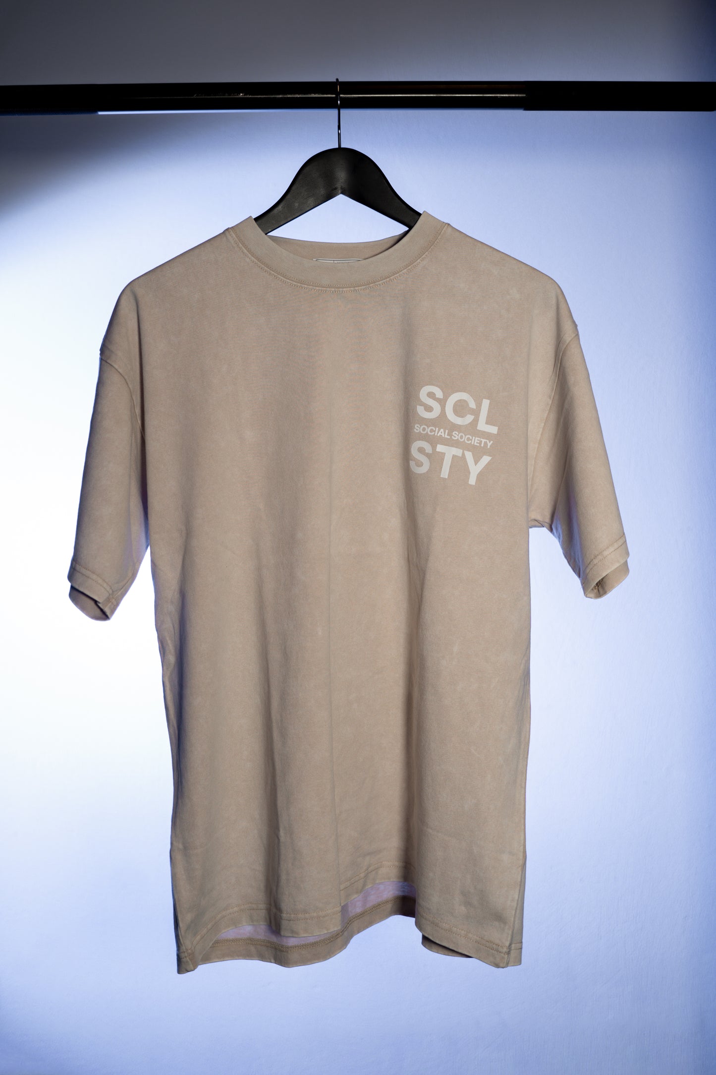 Oversized Beige T-Shirt - Social Edition