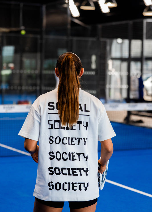 White - SOCIAL T - unisex