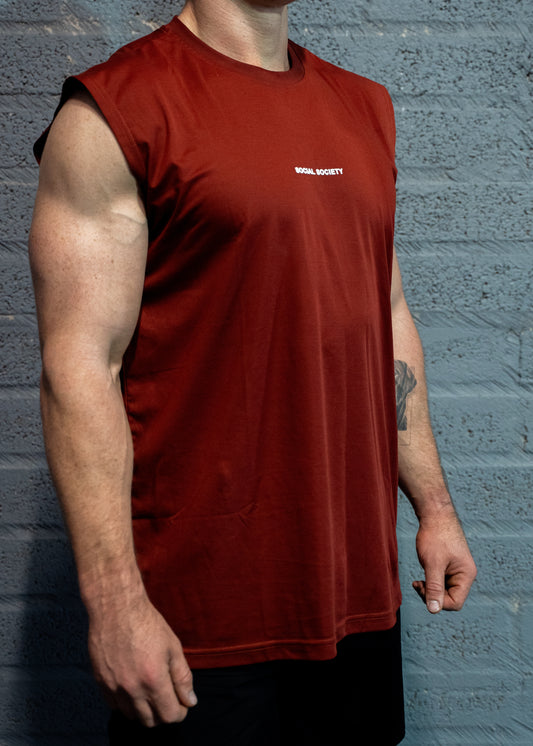 Sweat Tank - Deep Red