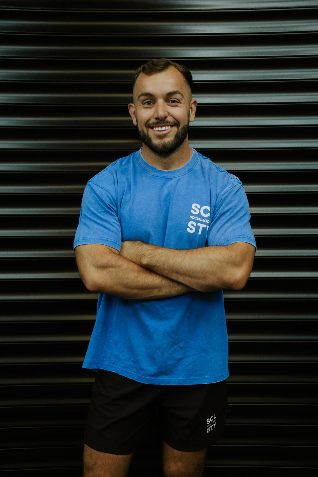 Oversized T-shirt - Royal blue
