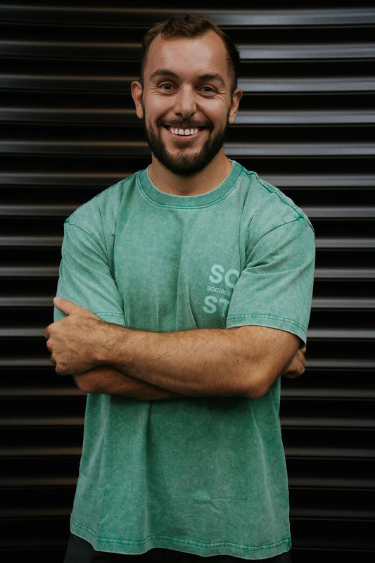 Oversized T-shirt- Green