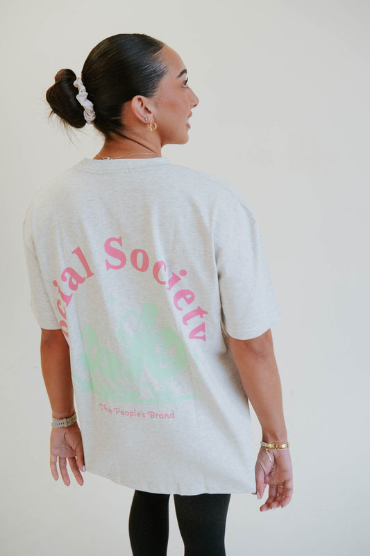 Oversized T-shirt - Grey