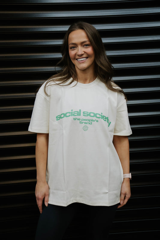 Peoples brand T-shirt - off white