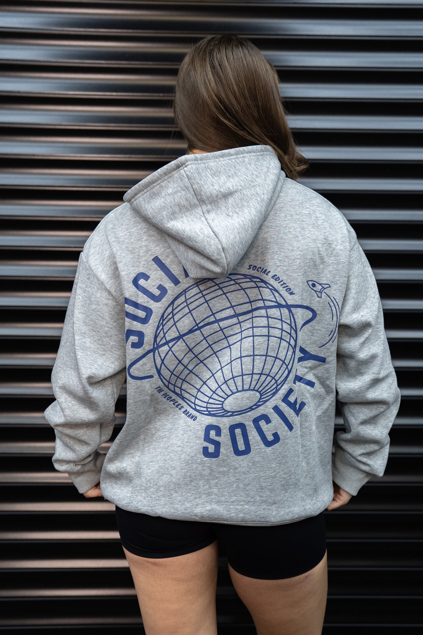 Hoodie - Marl Grey