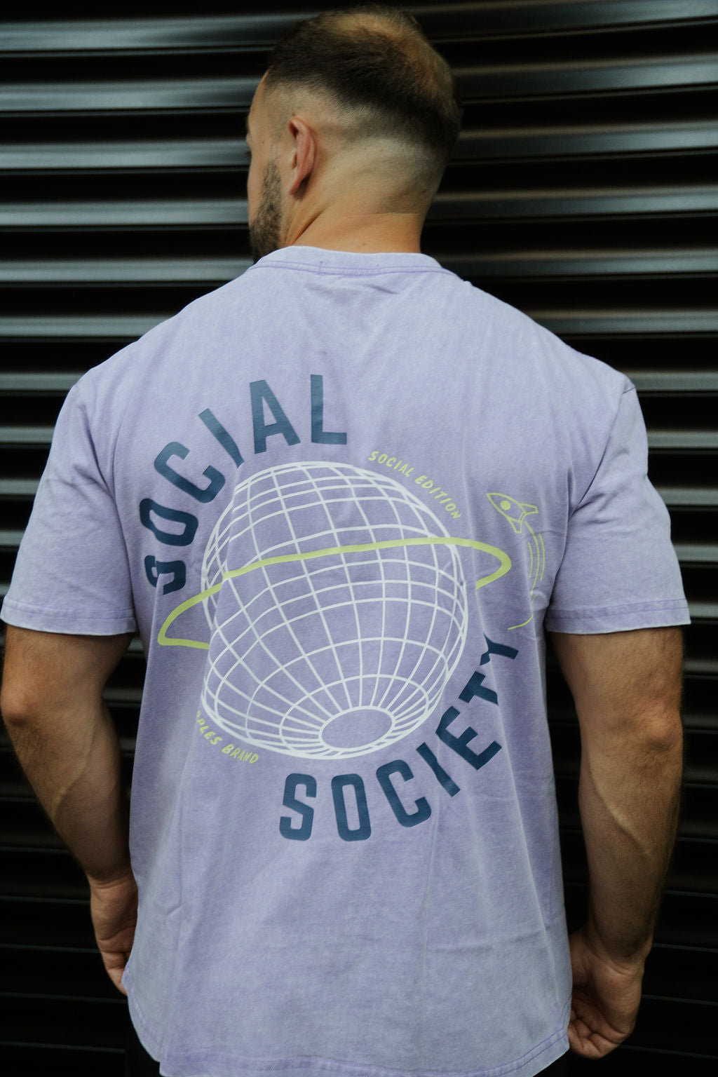 Oversized T-shirt - Violet