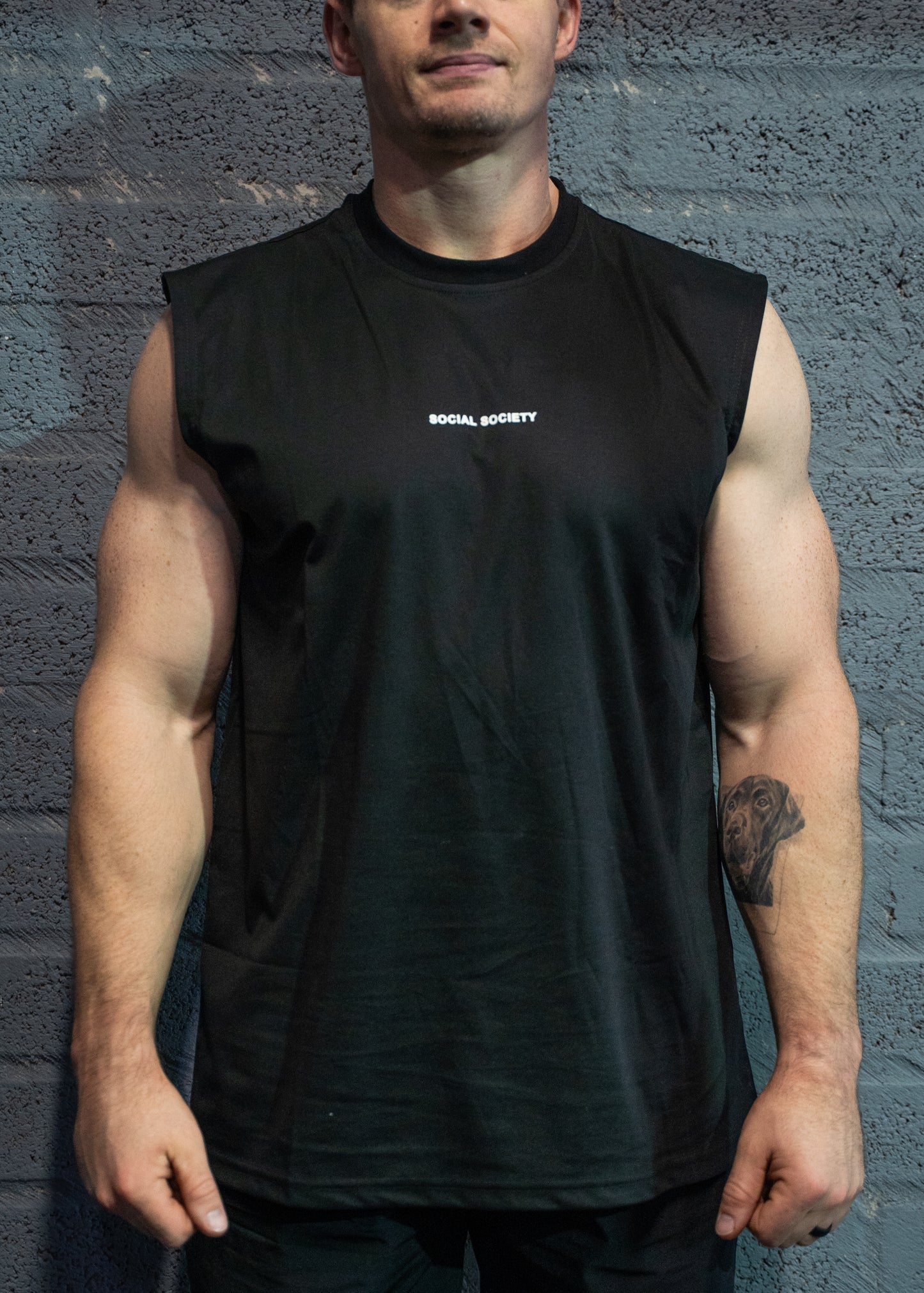 SWEAT TANK - Black