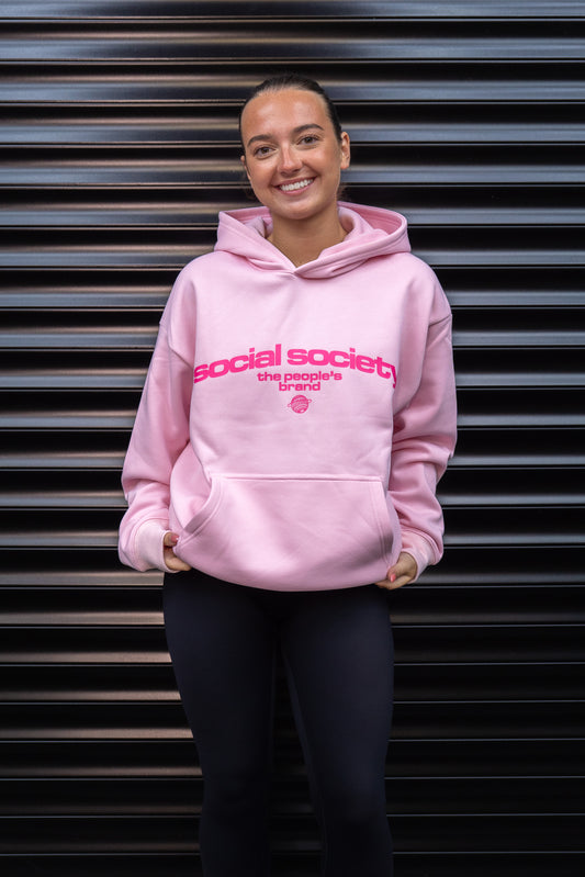 Hoodie - Pink on Pink