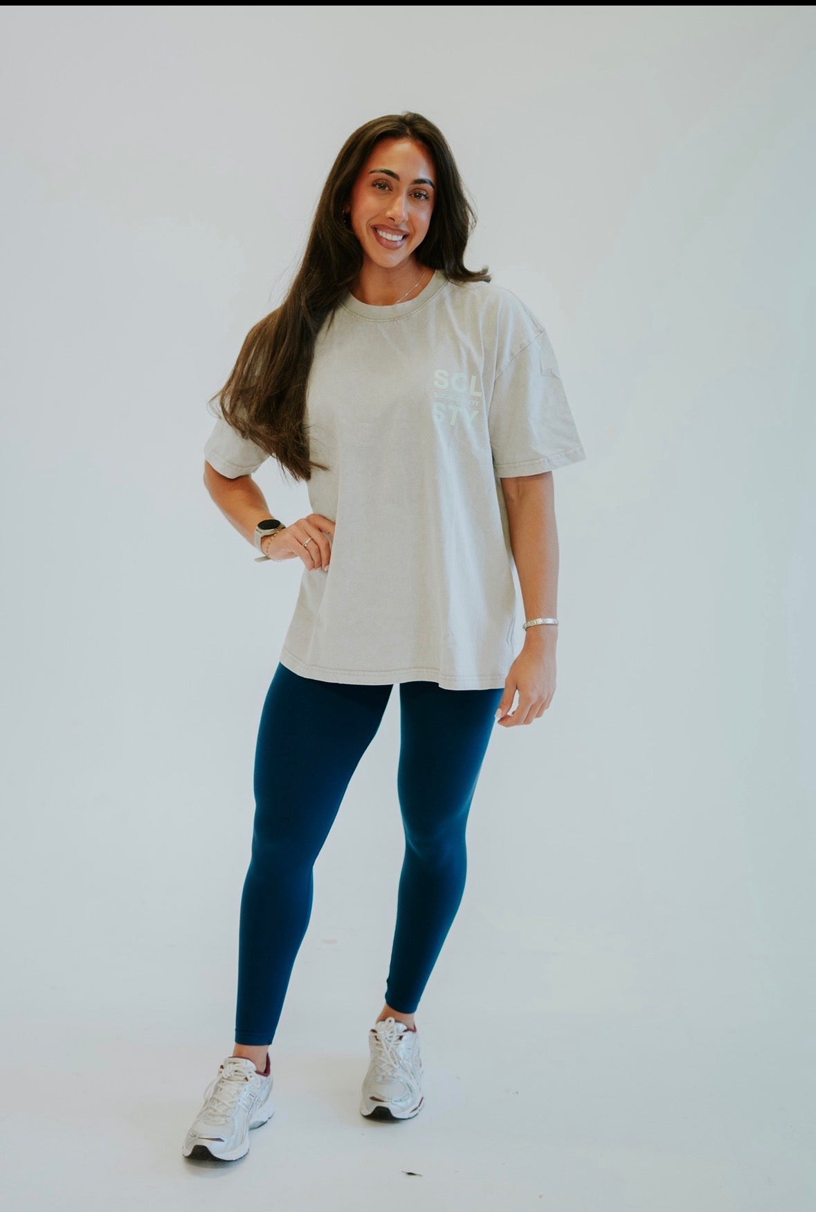 Oversized T-shirt - Grey