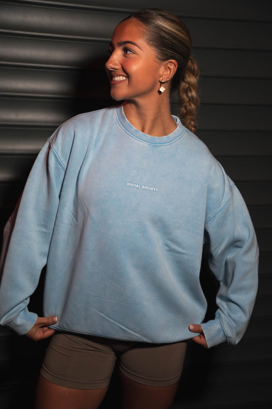 Heavyweight Jumper - Pale Blue