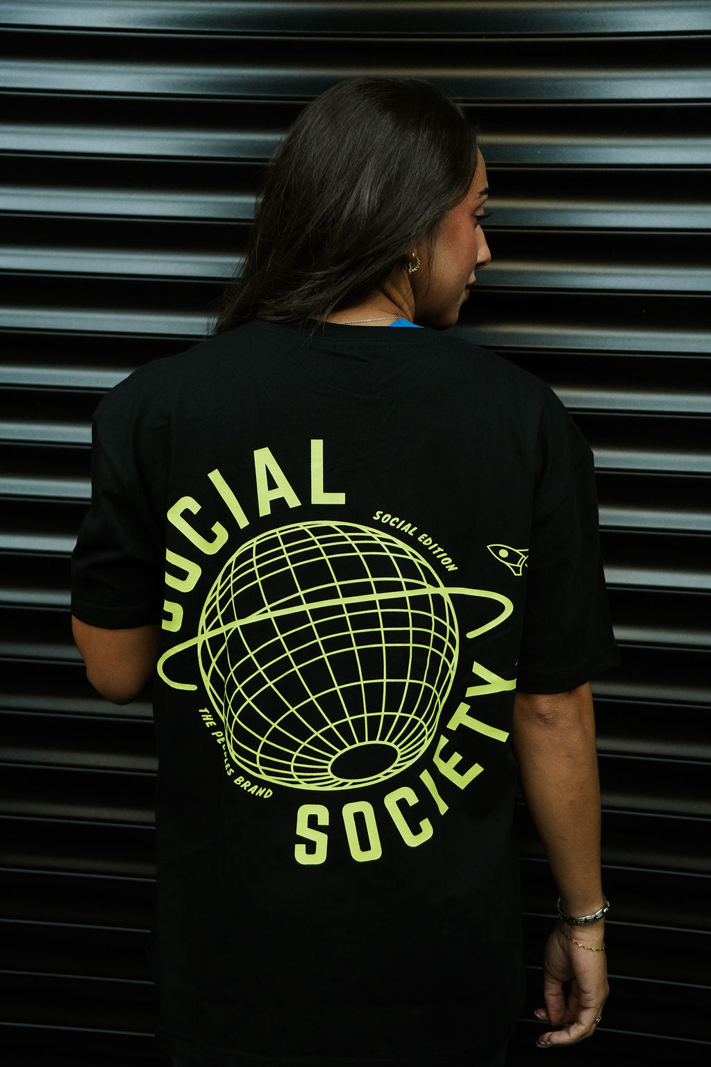 Oversized T-shirt - black