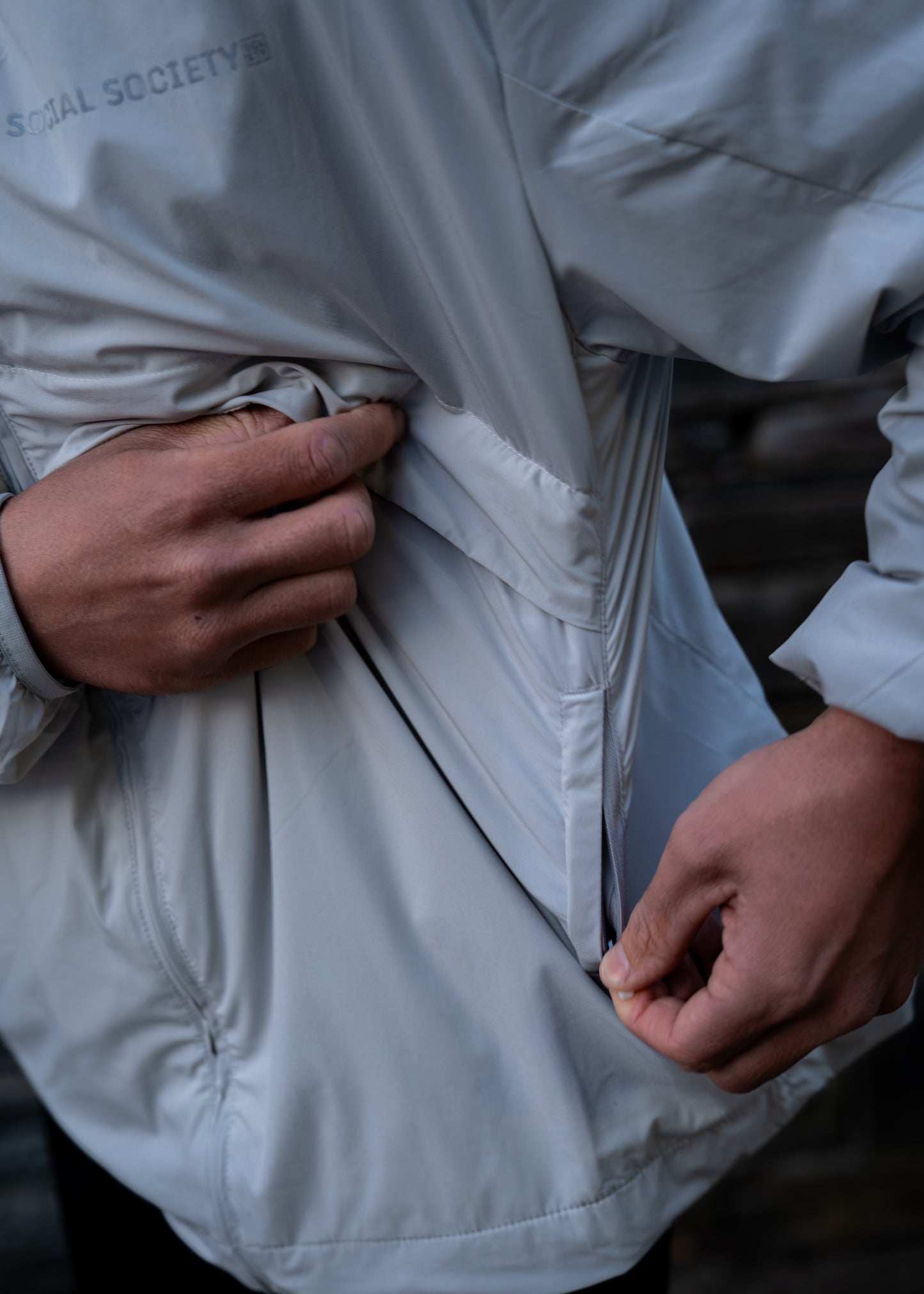 Windbreaker - Slate Grey