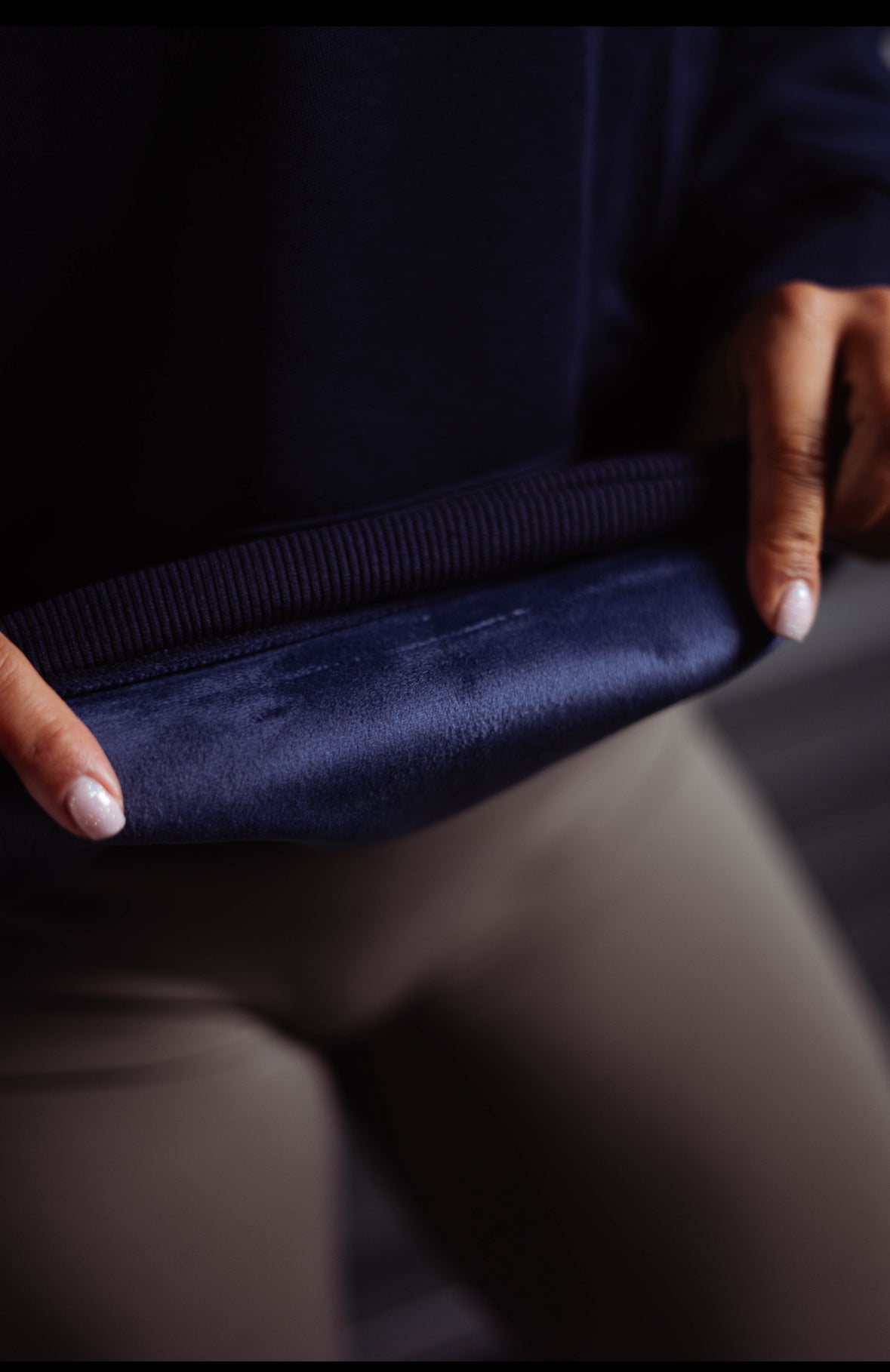 Signature hoodie - Navy