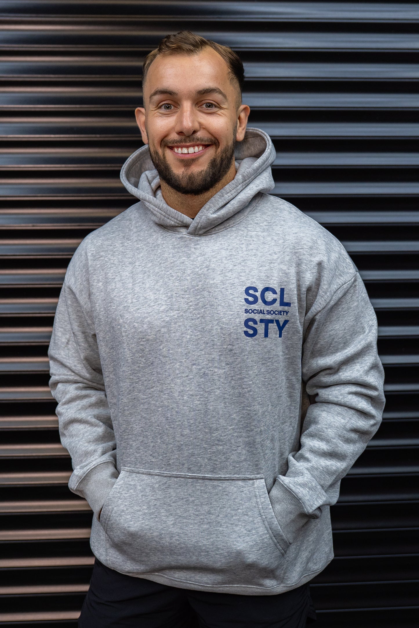 Hoodie - Marl Grey