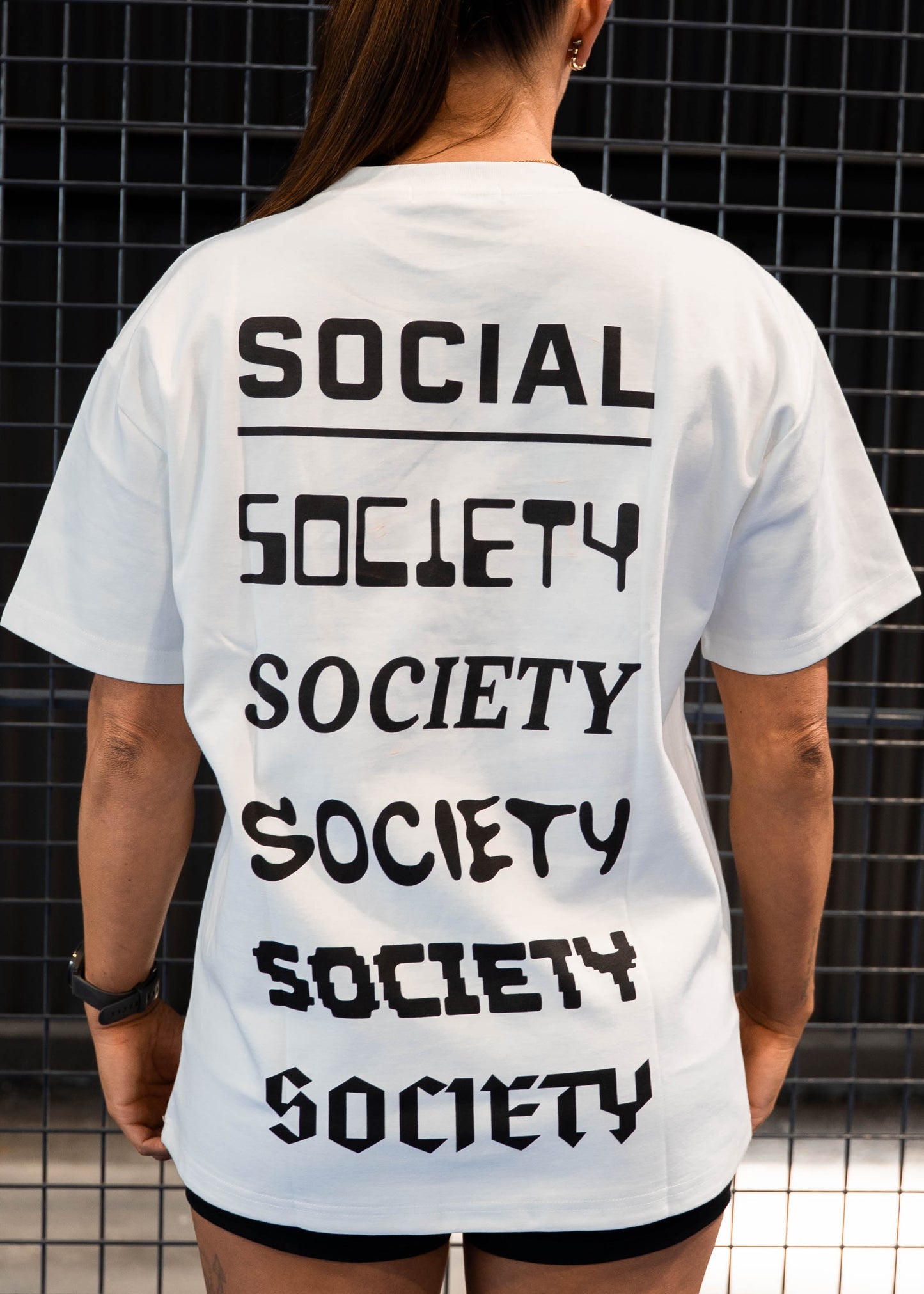 White - SOCIAL T - unisex
