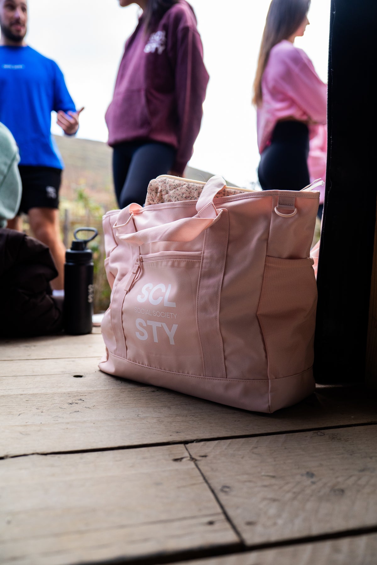 Everyday Bag - Pink & Black